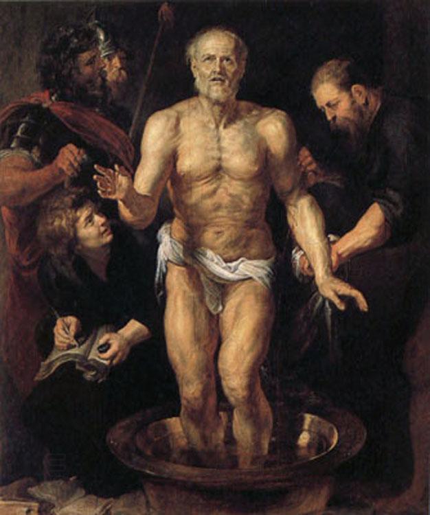 Peter Paul Rubens The Death of Seneca (mk01) China oil painting art